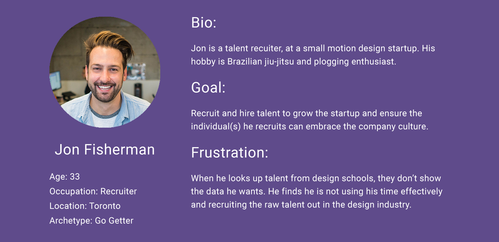 Recruiter Persona