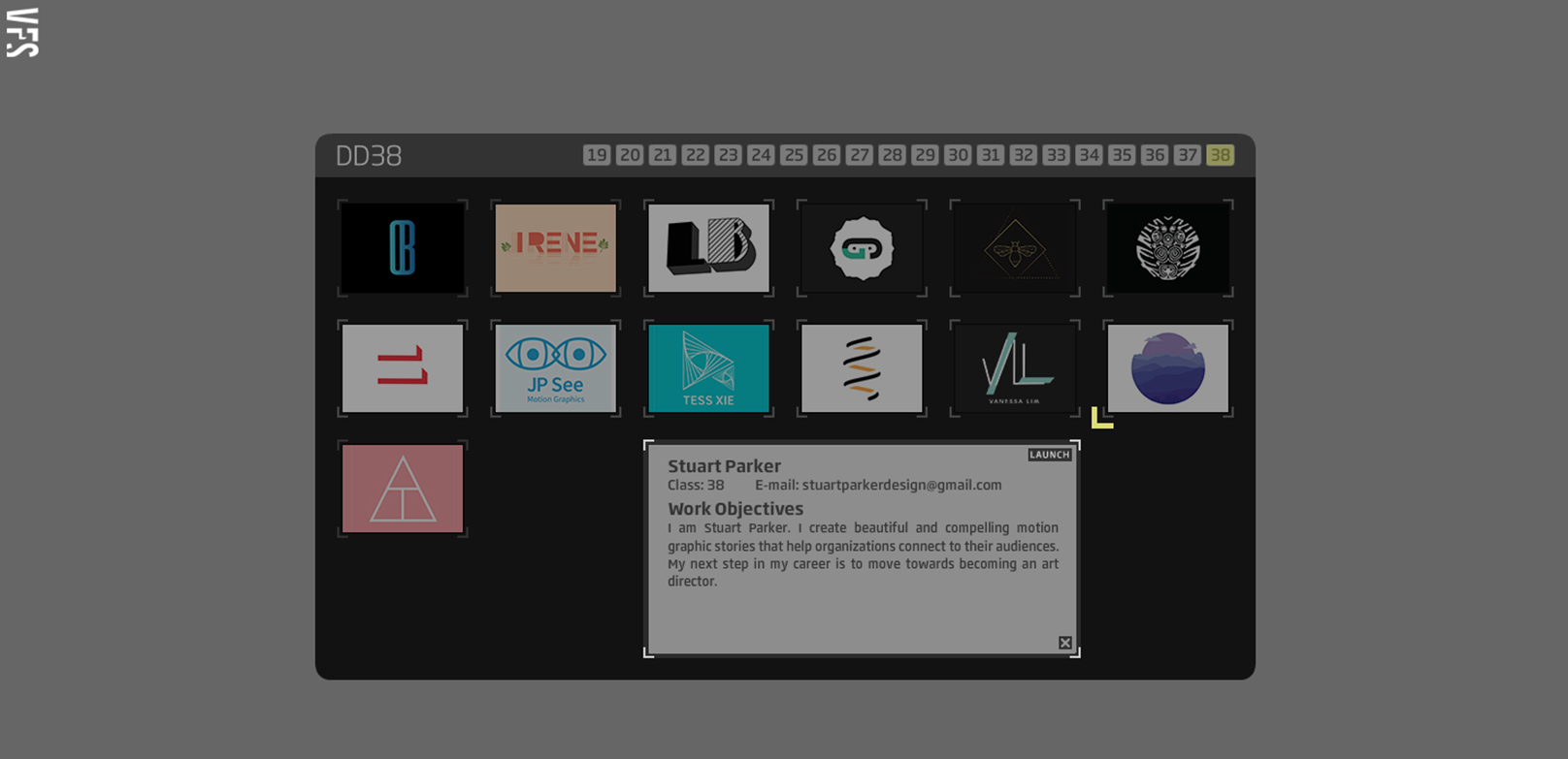 Previous UX/UI